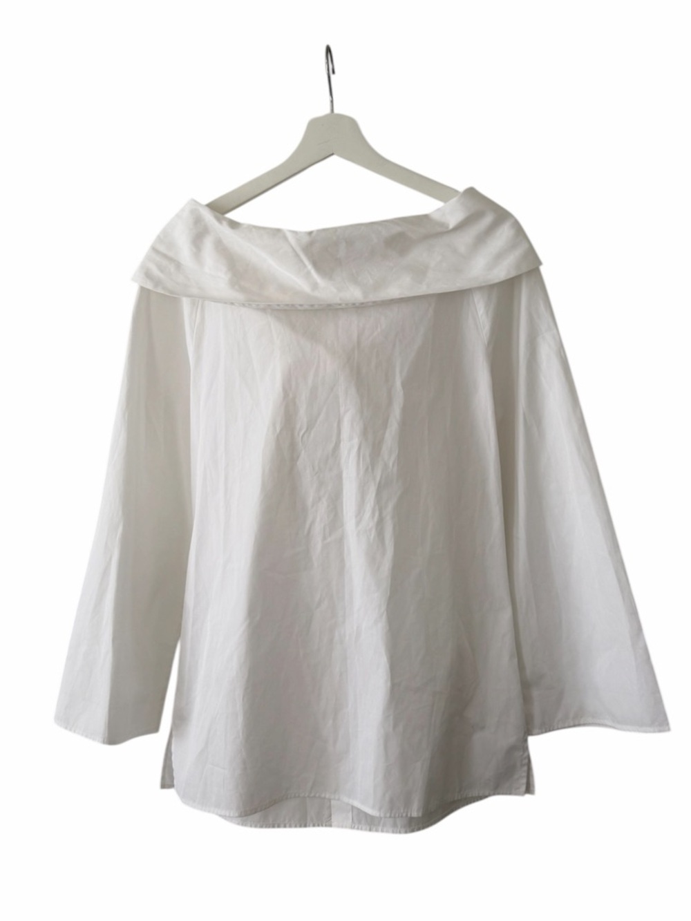 Ralph Lauren Purple Label White Button Down Shirt with Neck Tie - Picture 2 of 6